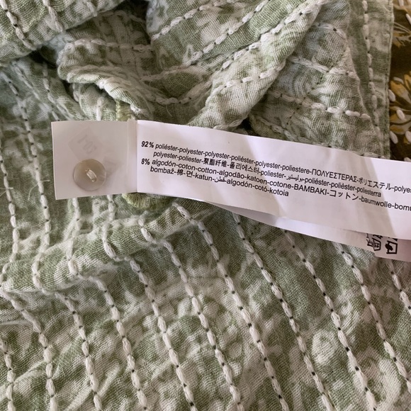 Zara Tribal Quilted Tunic Kaftan Dress with Slits - Picture 12 of 16